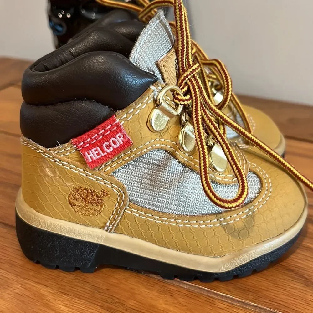 EUC Timberland Toddler Field Boots Size 4.
